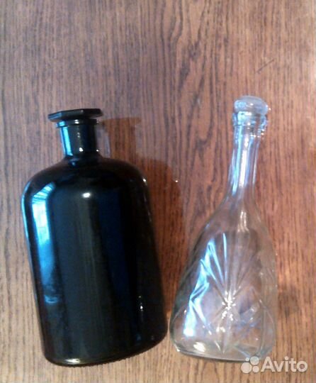 Бутылки графины винтаж коллекции