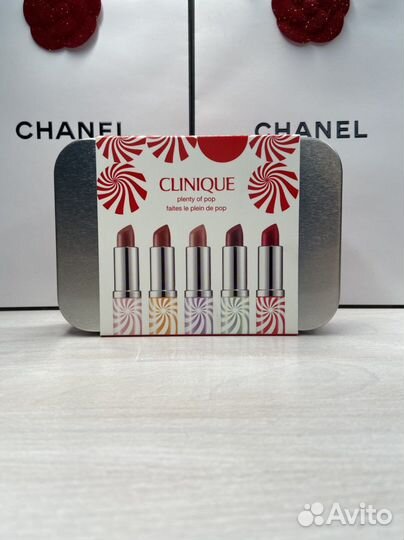 Clinique plenty of pop набор помад для губ