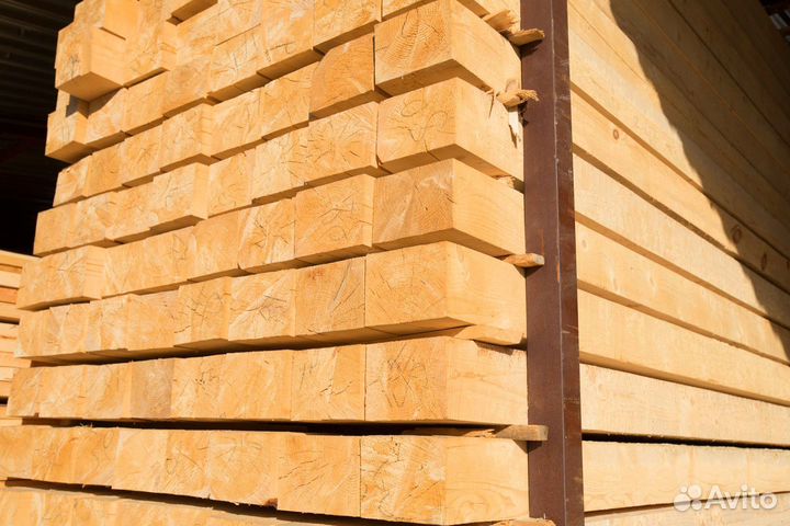 Брус лиственница строганный 140х190х6000мм, достав