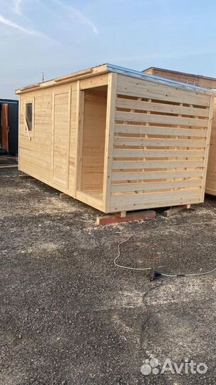 Бытовка и хозблок универсальные под ключ