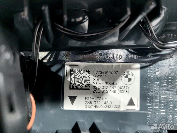 Фонарь на крышке багажника левый F30 BMW F30