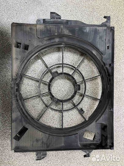 Диффузор вентилятора hyundai solaris