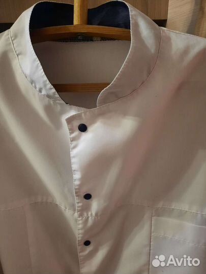 Белый медицинский халат размер 44 46