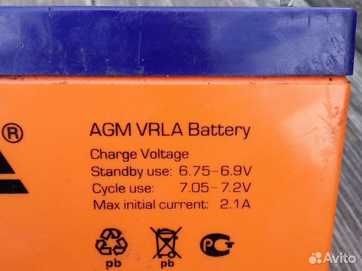 Аккумулятор 6v