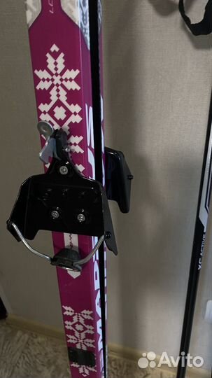 Лыжи 180 см ботинки 36