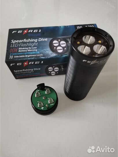 Фонарь для подводной охоты Ferei W155 v2