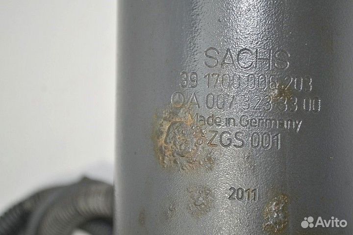 Амортизатор переднего моста, правый mercedes-benz