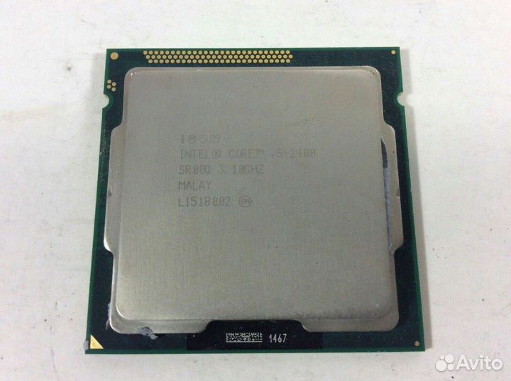 Процессор intel core i5 2400 lga1155