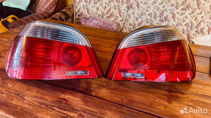 Задание фонари BMW E60 дорест