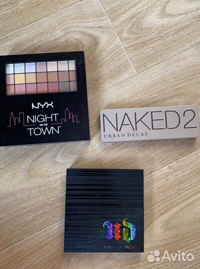 Палитра теней Urban Decay и NYX