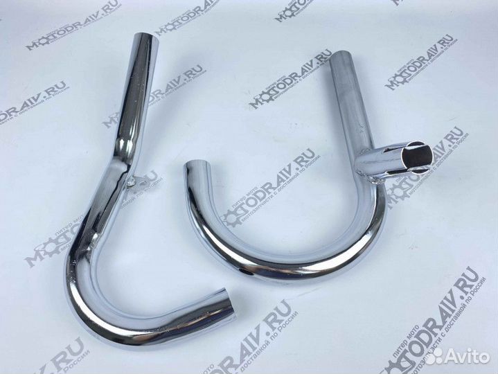 Трубы Урал выхлопные (на один глушитель) 