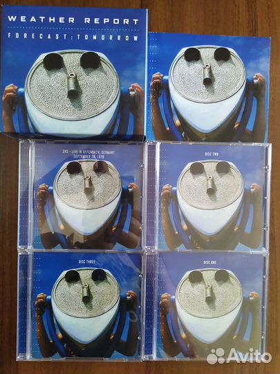 Джаз рок Weather report на 3cd/dvd