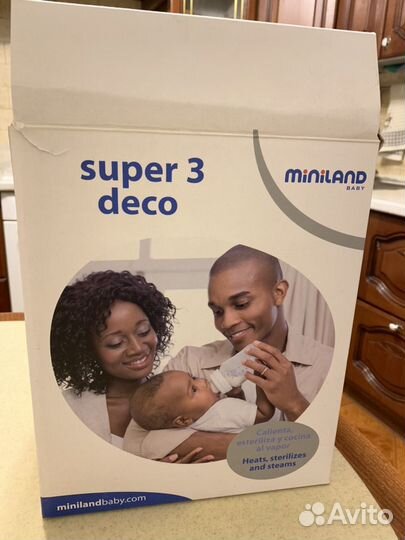 Подогреватель пароварка стерилизатор Miniland