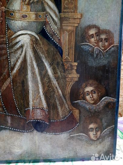 Старинные иконы. Спас Тронный