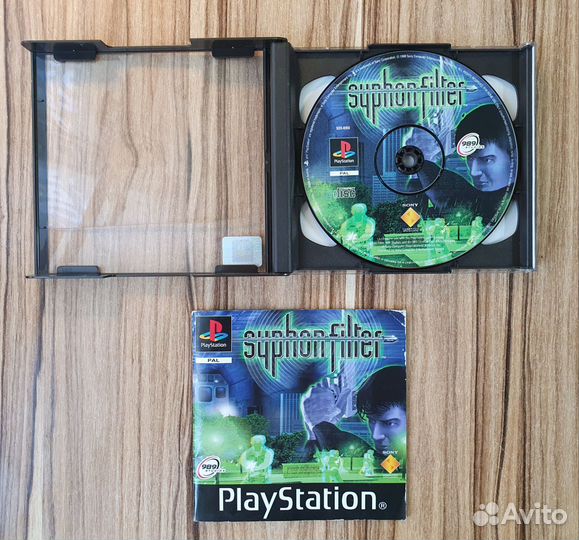 PS1 Syphon Filter (PAL) Лицензия
