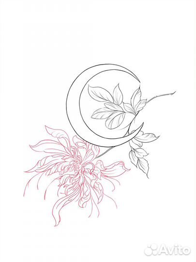 Модель на тату