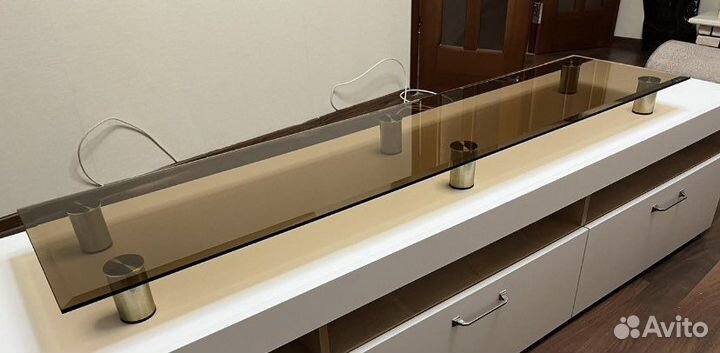 Стекло на тумбу под тв