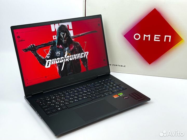 Игровой HP Omen R7-7840H / RTX 4070 / 2.5K / 240HZ