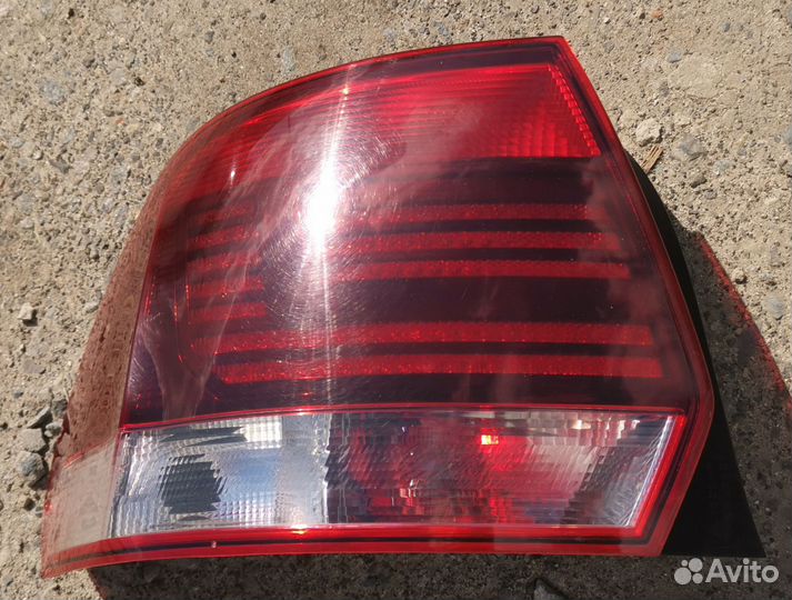 Фонарь задний левый VW Polo sedan рестайл