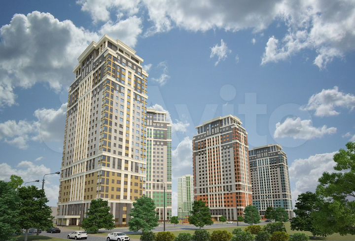 2-к. квартира, 48,6 м², 14/26 эт.