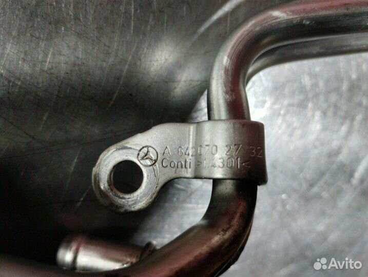 Трубка топливная Mercedes Ml W164 OM642 3.0 CDI