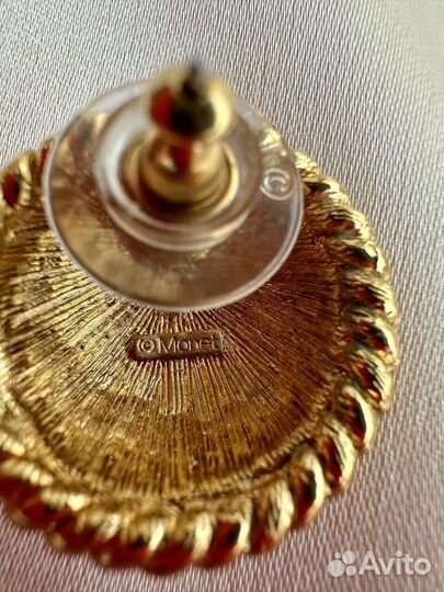 Винтажные серьги Monet (не ношенные)