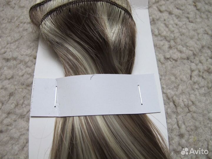 Волосы искуственные на заколках