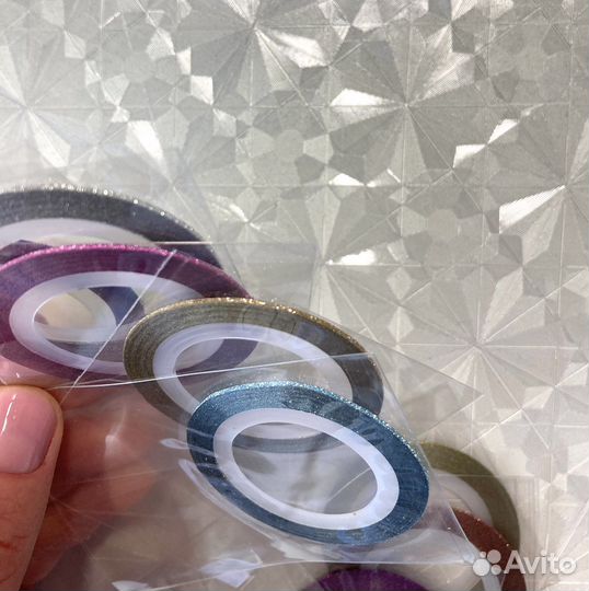 Лента для маникюра/ дизайн ногтей
