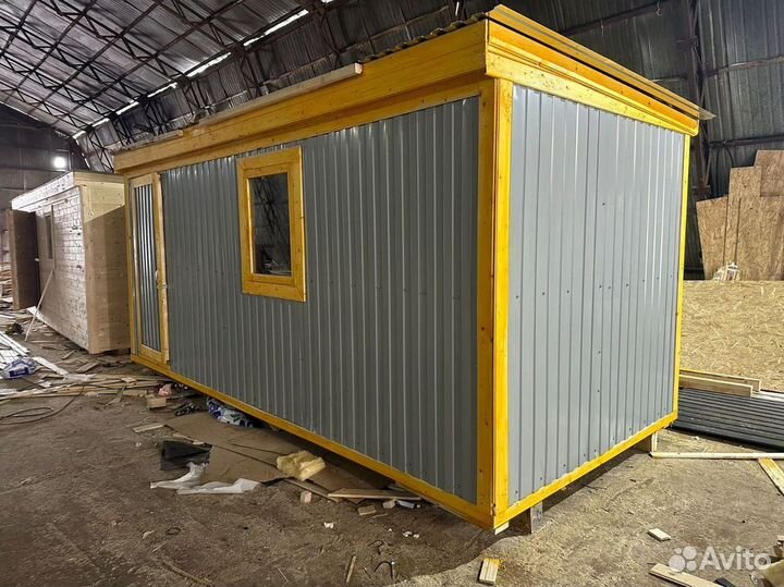 Новые деревянные бытовки