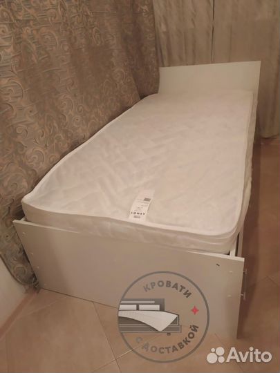 Кровать 90х200 с ящиками