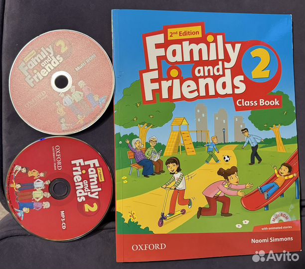 Учебник Family and Friends 2 + диски