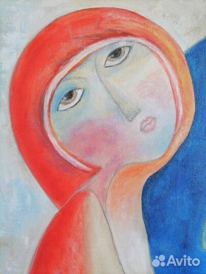 Картина маслом на холсте в раме