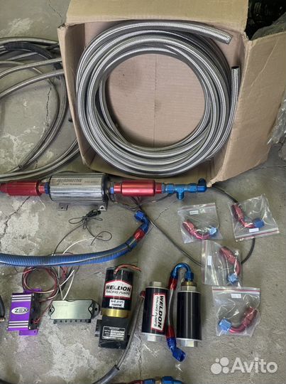 Контроллер закиси азота Zex, шланги, насос,фитинги