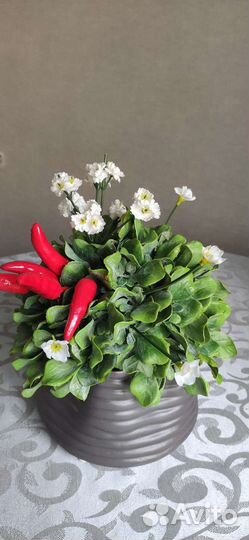 Искусственные цветы для декора