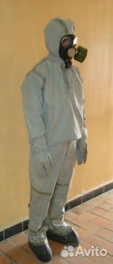 Костюм Л1, плащ озк, каска на реконструкцию сш-40