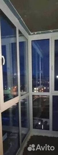 Остекление окон и балконов пвх