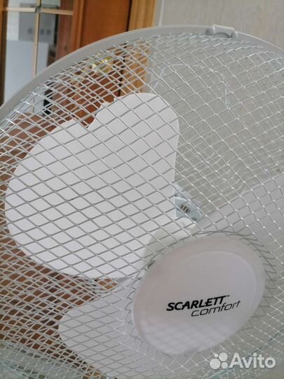 Вентилятор напольный с пультом scarlet comfort