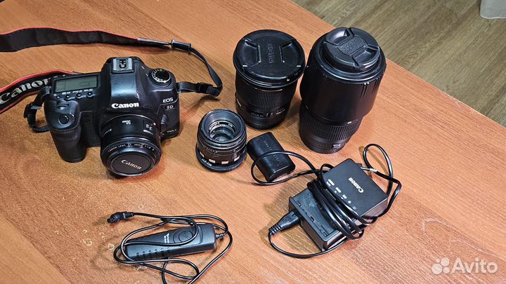 Фотоаппарат Canon 5D mark2 комплект