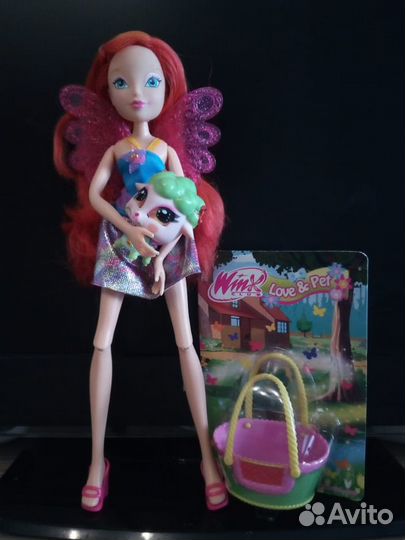 Лот Винкс winx Блум и ее питомец