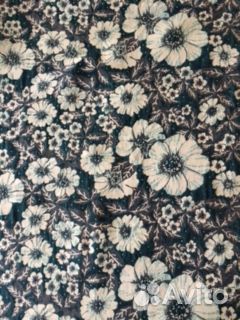 Покрывало бело -зеленое 180 х 145 см