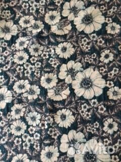 Покрывало бело -зеленое 180 х 145 см