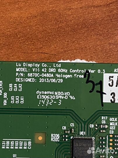 6870c-0480a от Lg 42lb561v