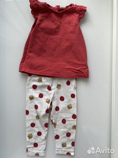Детская одежда, h&m, zara, pompdelux,68-80
