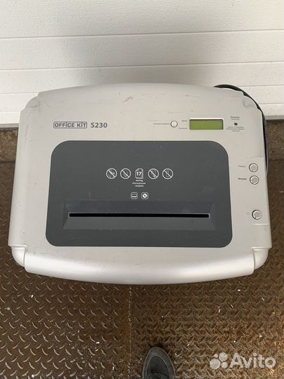 Шредер Office Kit S230