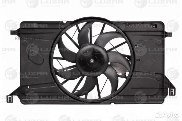 Вентилятор двигателя Mazda 3 (BK) (03) 1.6i (с кож