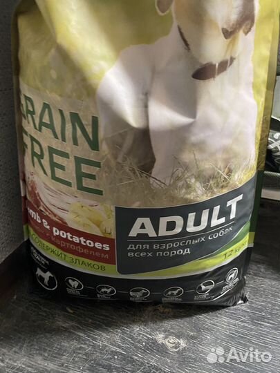 Сухой корм для собак