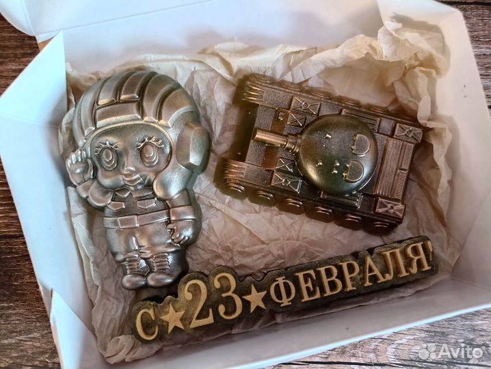 Сувенирное мыло на 23 февраля