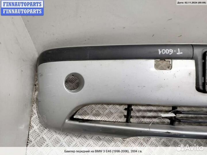 Бампер передний перед BMW 3 (E46), 2004 Бензин