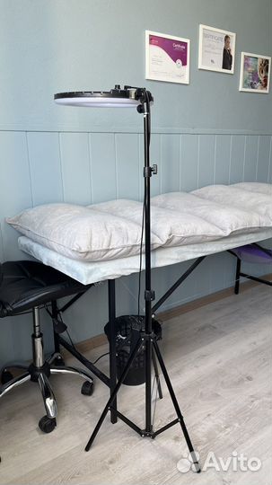 Кольцевая лампа бу