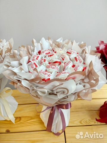 Букет из конфет/ на выпускной/ раффаэлло